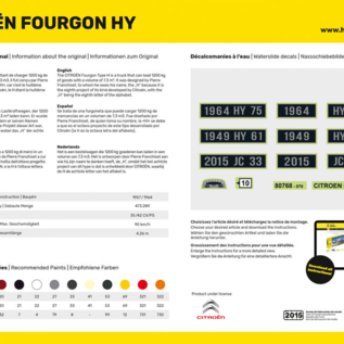 Heller Heller 80768 Citroen Fourgon HY (Scale 1:24)