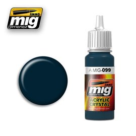 MIG Jimenez MIG 0099 Crystal Black Blue (17 ML)