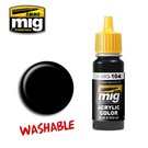 MIG Jimenez MIG 0104 Washable Black (17 ML)