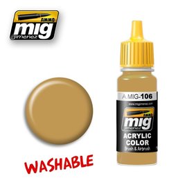 MIG Jimenez MIG 0106 Washable Sand (RAL 8020) (17 ML)