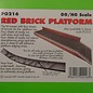 Metcalfe Metcalfe PO216 Red brick platform (H0/OO gauge)