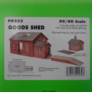 Metcalfe Metcalfe PO232 Goods shed (H0/OO gauge)