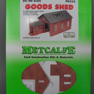 Metcalfe Metcalfe PO232 Goederenloods (Schaal H0/00)
