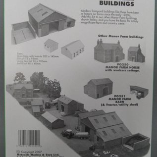 Metcalfe Metcalfe PO252 Manor farm buldings (H0/OO gauge)