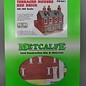 Metcalfe Metcalfe PO261 Red brick terraced houses (H0/OO gauge)