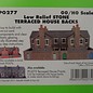Metcalfe Metcalfe PO277 Low relief terraced stone house backs (H0/OO gauge)