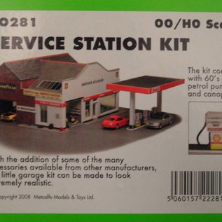 Metcalfe Metcalfe PO281 Service station (H0/OO gauge)