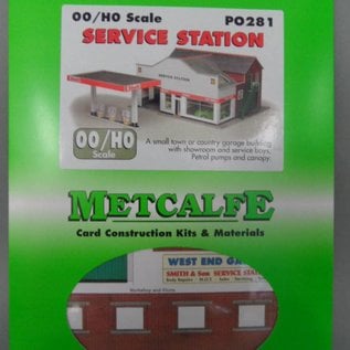 Metcalfe Metcalfe PO281 Kfz-Werkstatt mit Tankstelle (Baugröße H0/OO)