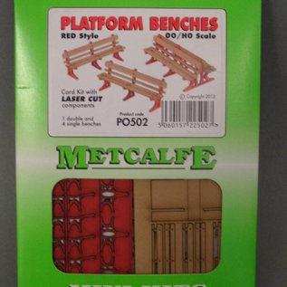 Metcalfe Metcalfe PO502 Platform benches (H0/OO gauge)