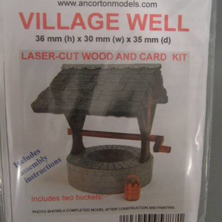 Ancorton Models Ancorton OOVW1 Dorfbrunnen (Spur H0/OO, lasercut)