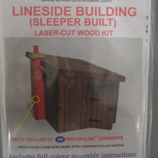 Ancorton Models Ancorton OOLB2 Lineside building kit, sleeper built (H0/OO scale, lasercut)