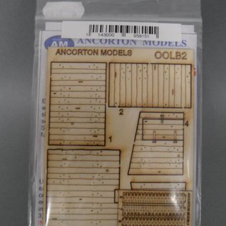 Ancorton Models Ancorton OOLB2 Lineside building kit, sleeper built (H0/OO scale, lasercut)