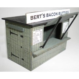 Ancorton Models Ancorton OOST3 Bert's Bacon Butty Hut (H0/OO gauge, lasercut)