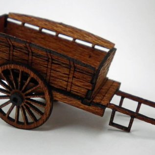 Ancorton Models Ancorton OOFC1 Bauernwagen (Spur H0/OO, laser cut)