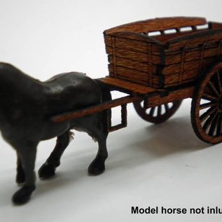 Ancorton Models Ancorton OOFC1 Farm cart, horse drawn (H0/OO gauge, laser cut)