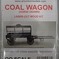 Ancorton Models Ancorton OOCW1 Coal wagon, horse drawn (horse not included) (H0/OO gauge, lasercut)