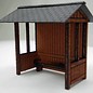 Ancorton Models Ancorton OOBUS2 Wooden bus stop (H0/OO gauge, lasercut)