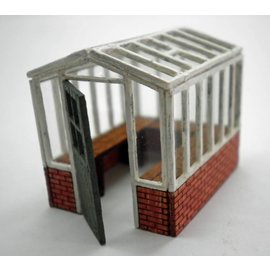 Ancorton Models Ancorton OOGH2 Greenhouse  small (H0/OO gauge, lasercut)