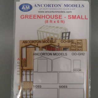 Ancorton Models Ancorton OOGH2 Greenhouse  small (H0/OO gauge, lasercut)