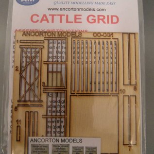 Ancorton Models Ancorton OOCG1 Cattle Grid (H0/OO gauge, lasercut)