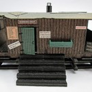 Ancorton Models Ancorton OOGV2 Scheune aus altem Güterwagen (Baugröße H0/OO, lasercut)