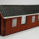 Ancorton Models Ancorton OOST7  Platform waiting room with cafe (H0/OO gauge, lasercut)