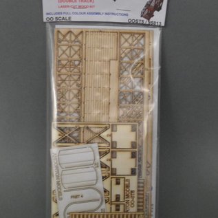 Ancorton Models Ancorton OOST5 Spoorweg voetgangersbrug (Schaal H0/00, lasercut)