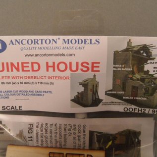 Ancorton Models Ancorton OOFH2 Hausruine (Spur H0/OO, lasercut)