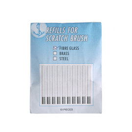 Expo Tools Expo 70511 Pack of 10 4mm Glass Fibre Refills