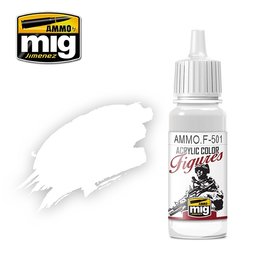 MIG Jimenez MIG F501 WHITE FOR FIGURES (17 ML)