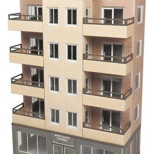 Metcalfe Metcalfe PO360 Tower block (low relief) (H0/OO gauge)