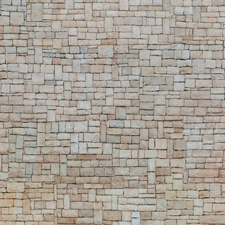 NOCH Noch 56642 3D-Kartonplatte “Kalksteinmauer”