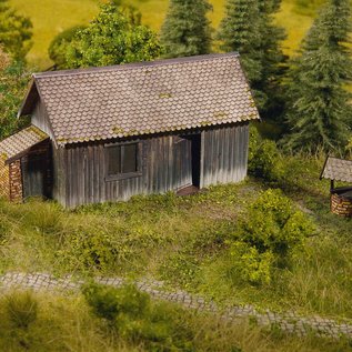 NOCH Noch 56664 3D-Kartonplatte “Bretterwand”