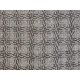 NOCH Noch 56722 3D-Kartonplatte “Modernes Pflaster”