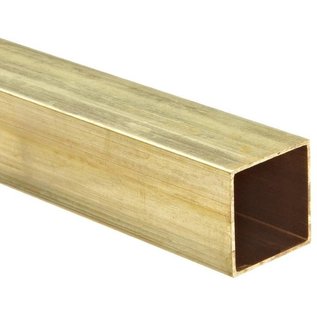 Albion Alloys Albion Alloys Square Brass Tube 305mm