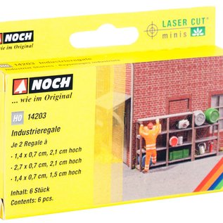 NOCH Noch 14203 Industrial Shelves (Gauge H0)