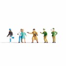 NOCH Noch 15096 Bad guys and police officers (Gauge H0), 6 figures