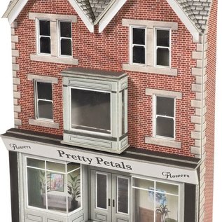 Metcalfe Metcalfe PO374 No. 7 High Street winkel in halfreliëf (Schaal H0/00)