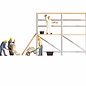 NOCH Noch 15054 Bricklayers with scaffolding (Gauge H0), 4 figures