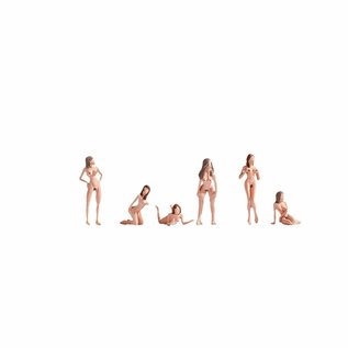 NOCH Noch 15958 Aktmodelle (Spur H0), 6 Figuren