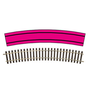 Lenz Elektronik Lenz 45021 Track curved R1 Gauge 0