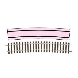 Lenz Elektronik Lenz 45025 Gleis gebogen R10 Spur 0