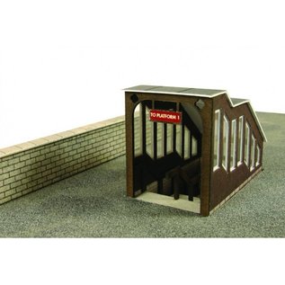 Metcalfe Metcalfe PO400 Fußgängerbrücke, überdacht (Baugröße H0/OO)