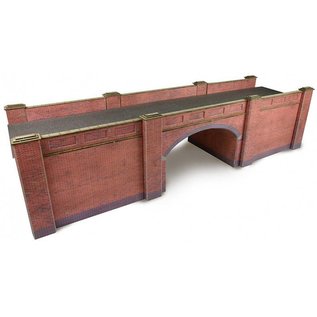 Metcalfe Metcalfe PO246 Railway bridge in red brick (H0/OO gauge)