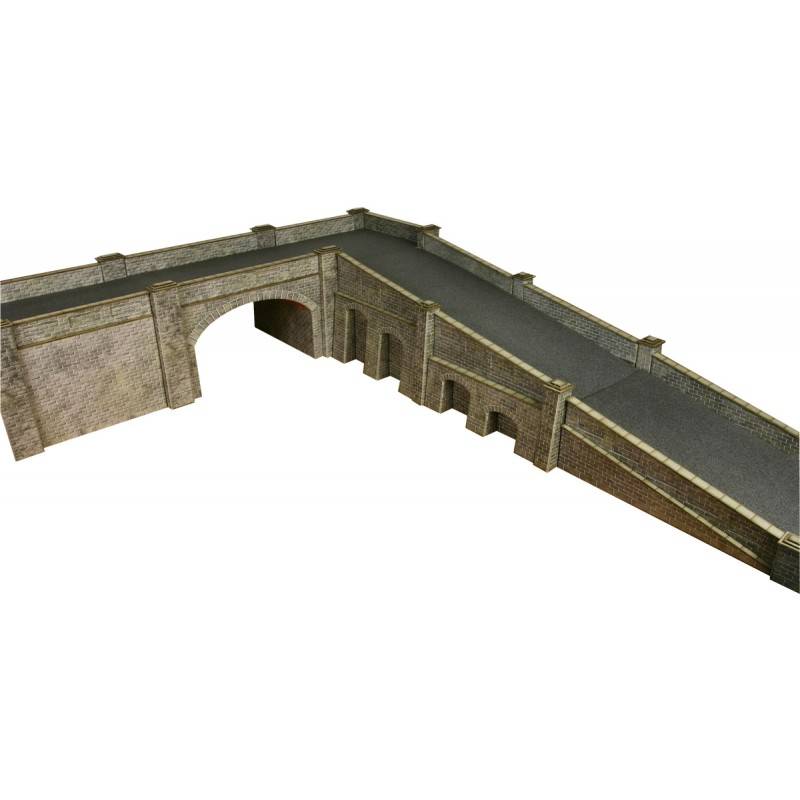 OO Gauge Iron & Brick Bridge Kit - LCUT Creative 00-23 - Unassembled