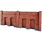 Metcalfe Metcalfe PO244 Retaining wall in red brick (H0/OO gauge)
