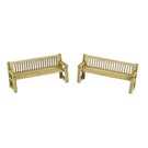 Metcalfe Metcalfe PO503 Park benches (H0/OO gauge)