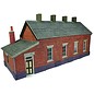 Metcalfe Metcalfe PO331 Single track engine shed in red brick (H0/OO gauge)