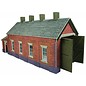 Metcalfe Metcalfe PO331 Single track engine shed in red brick (H0/OO gauge)