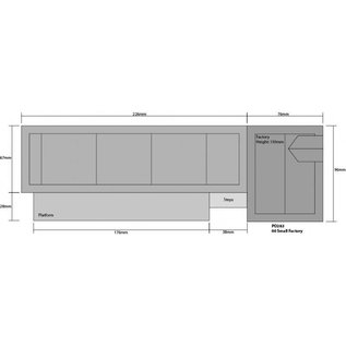 Metcalfe Metcalfe PO283 Small factory (H0/OO gauge)